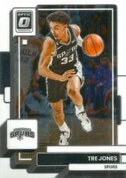 2022-23 Donruss Optic Base Set Tre Jones #199 card