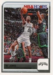 2023-24 Hoops Winter Base Set Tre Jones #168 card