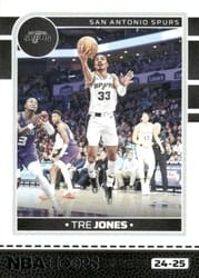2024-25 Hoops Base Set Tre Jones #83 card