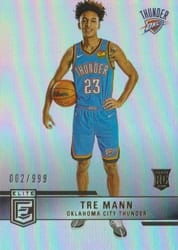 2021-22 Donruss Elite Base Set Tre Mann #231 card