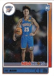 2021-22 Hoops Winter Base Set Tre Mann #237 card