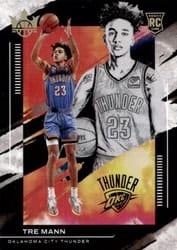 2021-22 Panini Court Kings Base Set Tre Mann #148 card