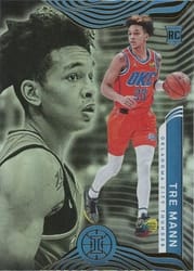 2021-22 Panini Illusions Base Set Tre Mann #168 card