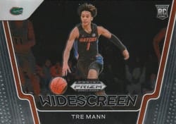 2021 Panini Prizm Draft Picks Widescreen Tre Mann #10 card