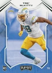 2021 Panini Playoff Base Set Tre' McKitty #281 card