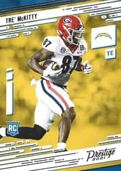 2021 Panini Prestige Base Set Tre' McKitty #274 card