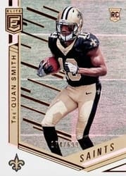 2018 Donruss Elite Base Set Tre'Quan Smith #185 card