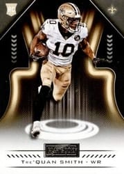 2018 Panini Playbook Base Set Tre'Quan Smith #188 card