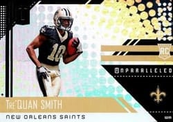 2018 Panini Unparalleled Base Set Tre'Quan Smith #294 card