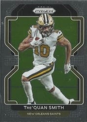 2021 Panini Prizm Base Set Tre'Quan Smith #302 card