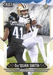 2021 Score Base Set Tre'Quan Smith #213 card