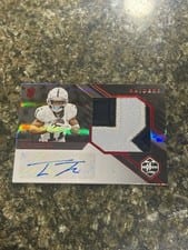 2023 Panini Limited Rookie Patch Autographs Jumbo Tre Tucker #179 card