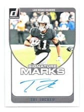 2024 Donruss Signature Marks Tre Tucker #SMA-TTU card