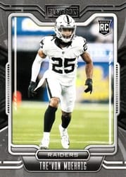 2021 Panini Playbook Base Set Tre'von Moehrig #161 card
