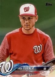 2018 Topps Base Set Trea Turner #44 card