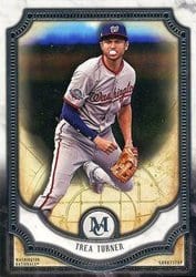 2018 Topps Museum Collection Base Set Trea Turner #40 card