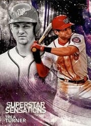 2018 Topps Superstar Sensations Trea Turner #SSS-10 card