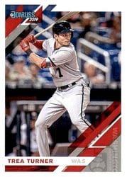 2019 Donruss Base Set Trea Turner #141 card
