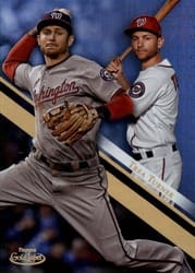 2019 Topps Gold Label Base Set Trea Turner #64 card