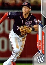 2020 Topps Base Set Trea Turner #214 card