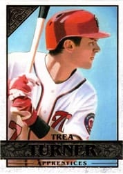 2020 Topps Gallery Base Set Trea Turner #155 card