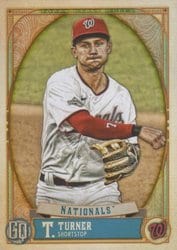 2021 Topps Gypsy Queen Base Set Trea Turner #23 card