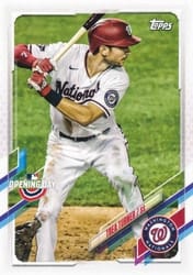 2021 Topps Opening Day Base Set Trea Turner #110 card