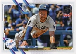 2021 Topps UK Edition Base Set Trea Turner #78 card
