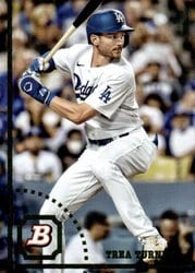 2022 Bowman Heritage Base Set Trea Turner #76 card