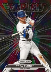 2022 Panini Prizm Fearless Trea Turner #FL-8 card