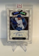 2022 Panini Three and Two Superstar Signatures Trea Turner #SS-TT card