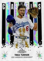 2022 Topps Chrome New Classics Trea Turner #NC-15 card