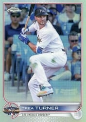 2022 Topps Chrome Update 2022 All-Star Game Trea Turner #ASGC-14 card