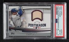 2022 Topps Postseason Performance Relics Trea Turner #PPR-TT card