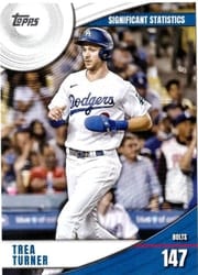2022 Topps Significant Statistics Trea Turner #SS-17 card