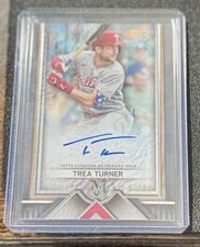 2023 Topps Museum Collection Archival Autographs Trea Turner #AA-TT card