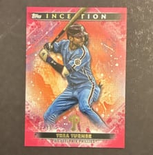 2024 Topps Inception Base Set Trea Turner #77 card