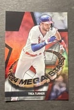 2024 Topps Mega Stars (Series 2) Trea Turner #TMS2-17 card