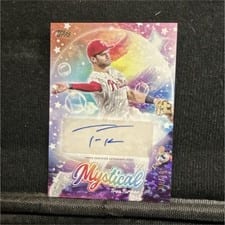 2024 Topps Update Mystical Autographs Trea Turner #MYSA-TT card