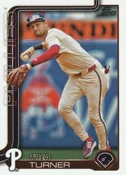 2025 Topps Base Set Trea Turner #450 card