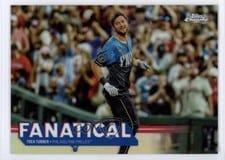 2025 Topps Chrome Fanatical Trea Turner #FAN-4 card