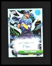 2025 Topps Cosmic Chrome Cosmic Chrome Autographs Trea Turner #CCA-TT card