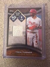 2025 Topps Rounding the Bases Relics Trea Turner #RTB-TUR card