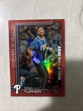 2025 Topps Walk This Way Trea Turner #WTW-26 card
