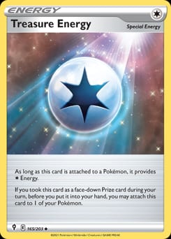 Evolving Skies Treasure Energy #165 card