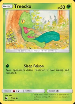 Celestial Storm Treecko #7 card