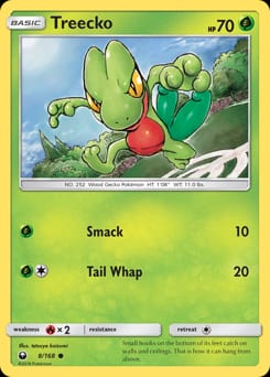 Celestial Storm Treecko #8 card