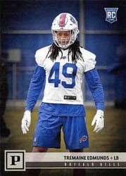 2018 Panini Base Set Tremaine Edmunds #341 card