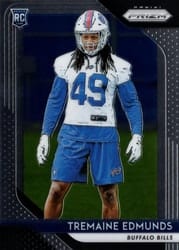 2018 Panini Prizm Base Set Tremaine Edmunds #247 card