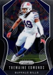 2019 Panini Prizm Base Set Tremaine Edmunds #5 card